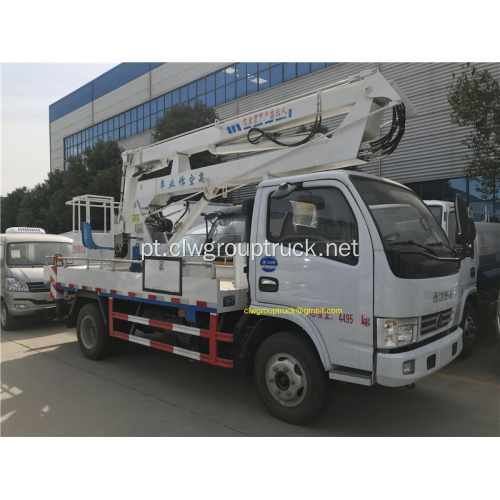 Dongfeng 4x2 Truck montado em 14-16m Plataforma de trabalho aéreo